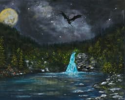 Undying Lands Waterfall